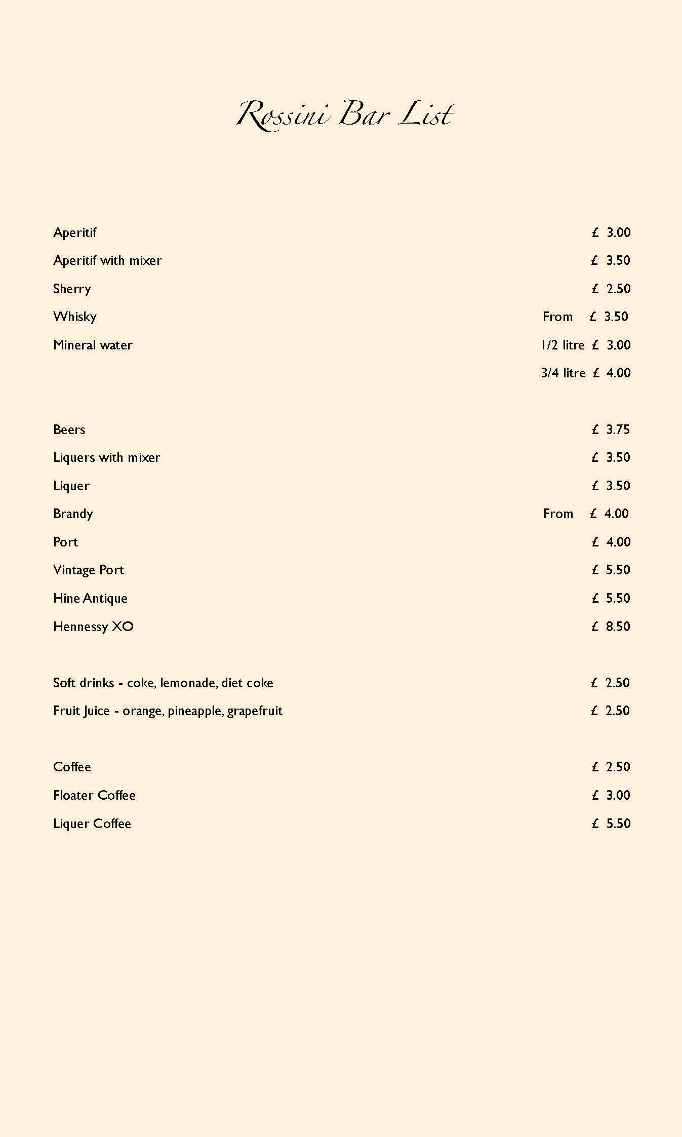 Rossini Restaurant